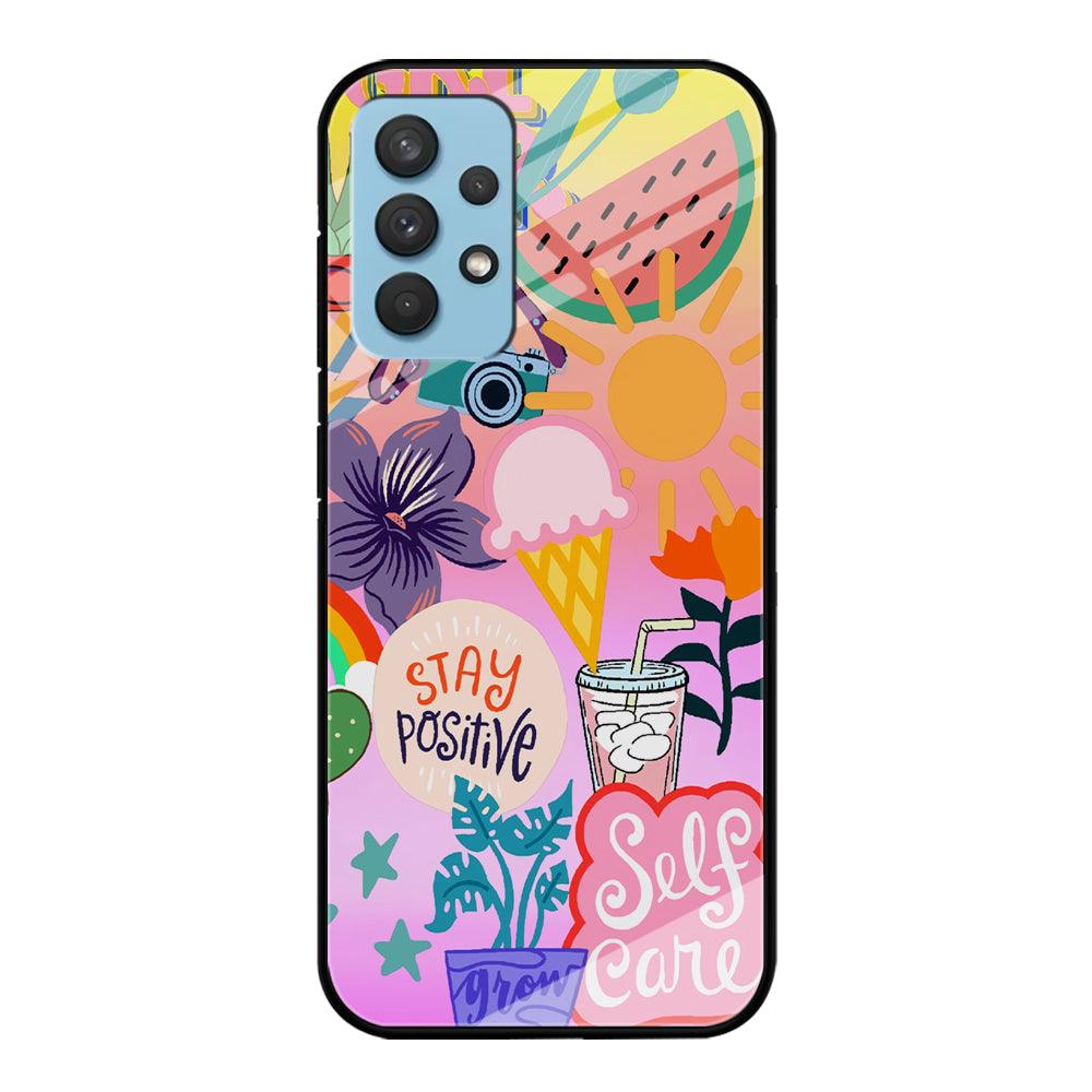 Girly Aesthetic World Samsung Galaxy A32 Case-Oxvistore