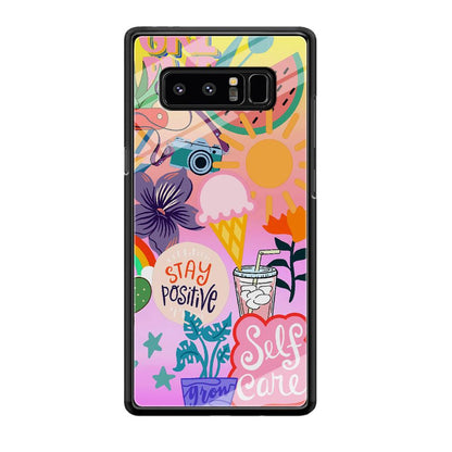 Girly Aesthetic World Samsung Galaxy Note 8 Case-Oxvistore