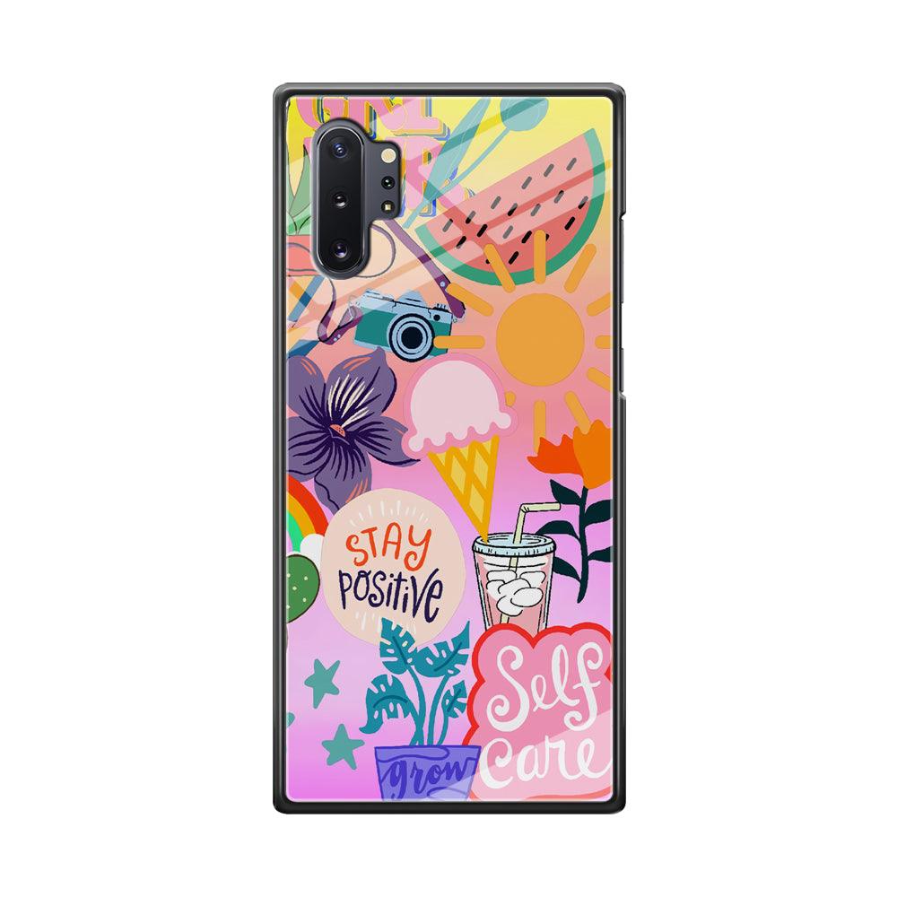 Girly Aesthetic World Samsung Galaxy Note 10 Plus Case-Oxvistore