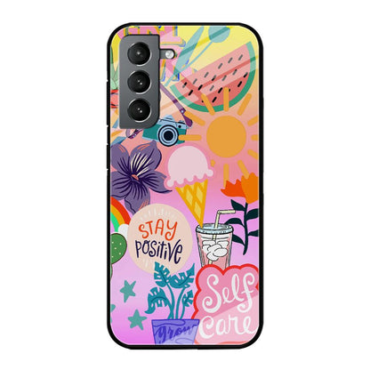 Girly Aesthetic World Samsung Galaxy S21 Case-Oxvistore