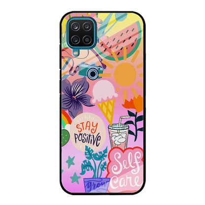 Girly Aesthetic World Samsung Galaxy A12 Case-Oxvistore