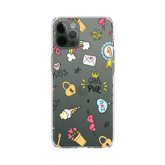 Girly Another Power of Girl Clear Soft Case-Oxvistore