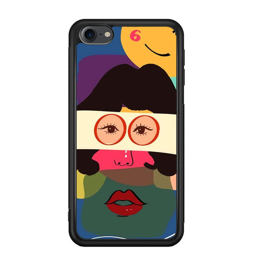 Girly Charm of The Five Senses iPod Touch 6 Case-Rubber Black (2D Case)-Oxvistore