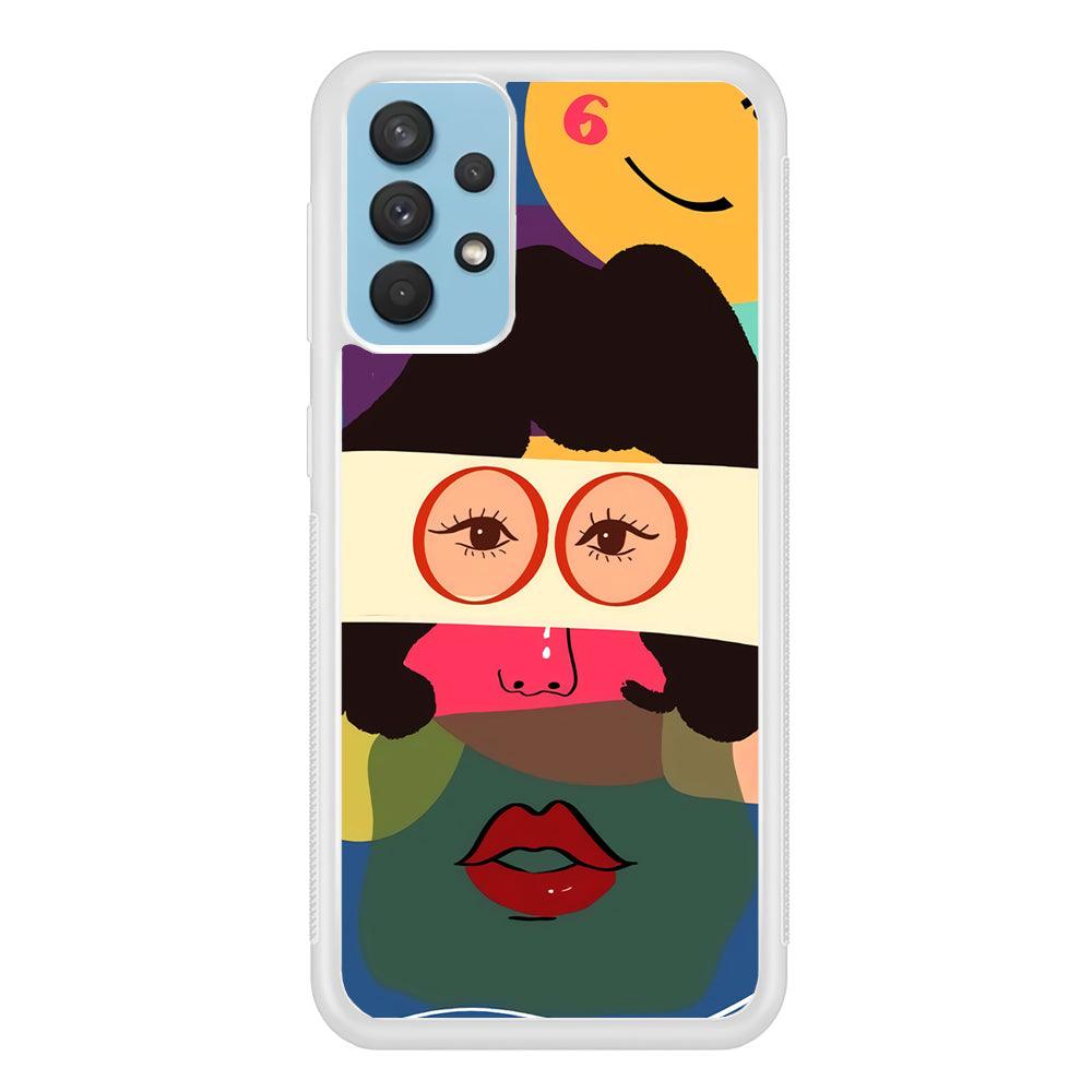 Girly Charm of The Five Senses Samsung Galaxy A32 Case-Oxvistore