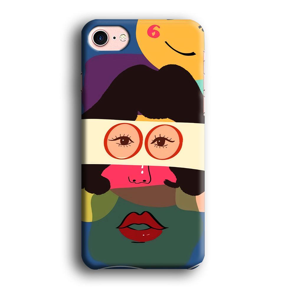 Girly Charm of The Five Senses iPhone 8 Case-Oxvistore