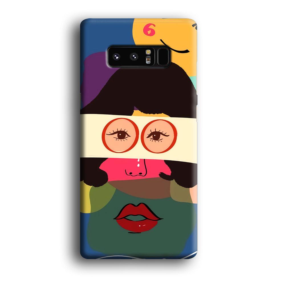 Girly Charm of The Five Senses Samsung Galaxy Note 8 Case-Oxvistore