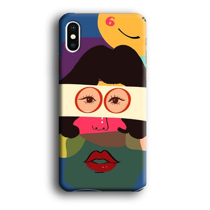 Girly Charm of The Five Senses iPhone X Case-Oxvistore