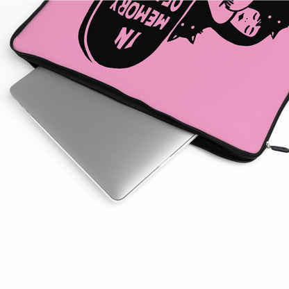 Girly In Memory I Cared Laptop Sleeve Protective Cover