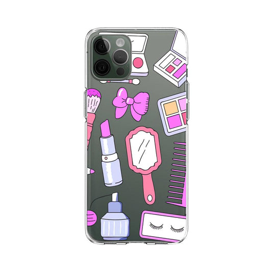 Girly Make Up Specialist Clear Soft Case-Oxvistore