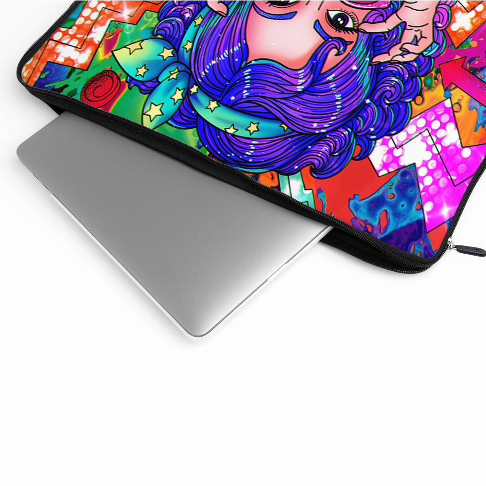 Girly Style Pop Art Laptop Sleeve Protective Cover