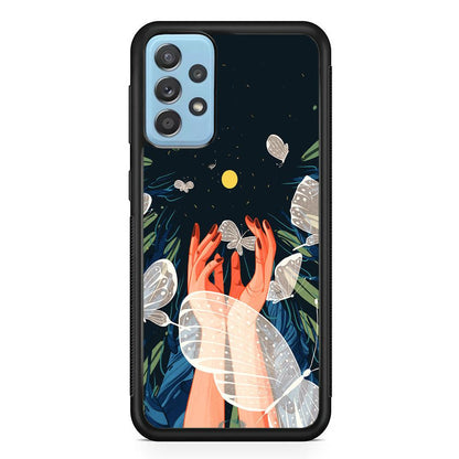 Girly Sweety Beauty Hands Samsung Galaxy A72 Case-Oxvistore