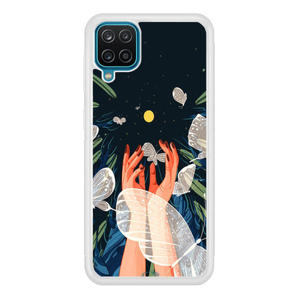 Girly Sweety Beauty Hands Samsung Galaxy A12 Case-Oxvistore