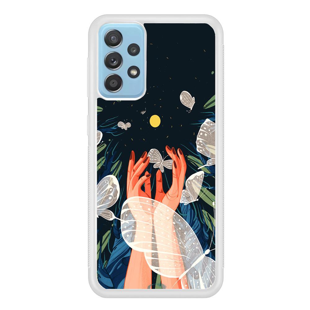 Girly Sweety Beauty Hands Samsung Galaxy A72 Case-Oxvistore