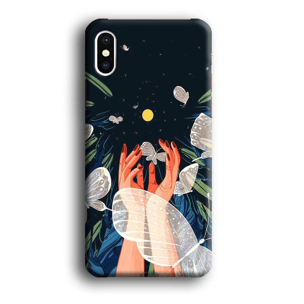 Girly Sweety Beauty Hands iPhone X Case-Oxvistore