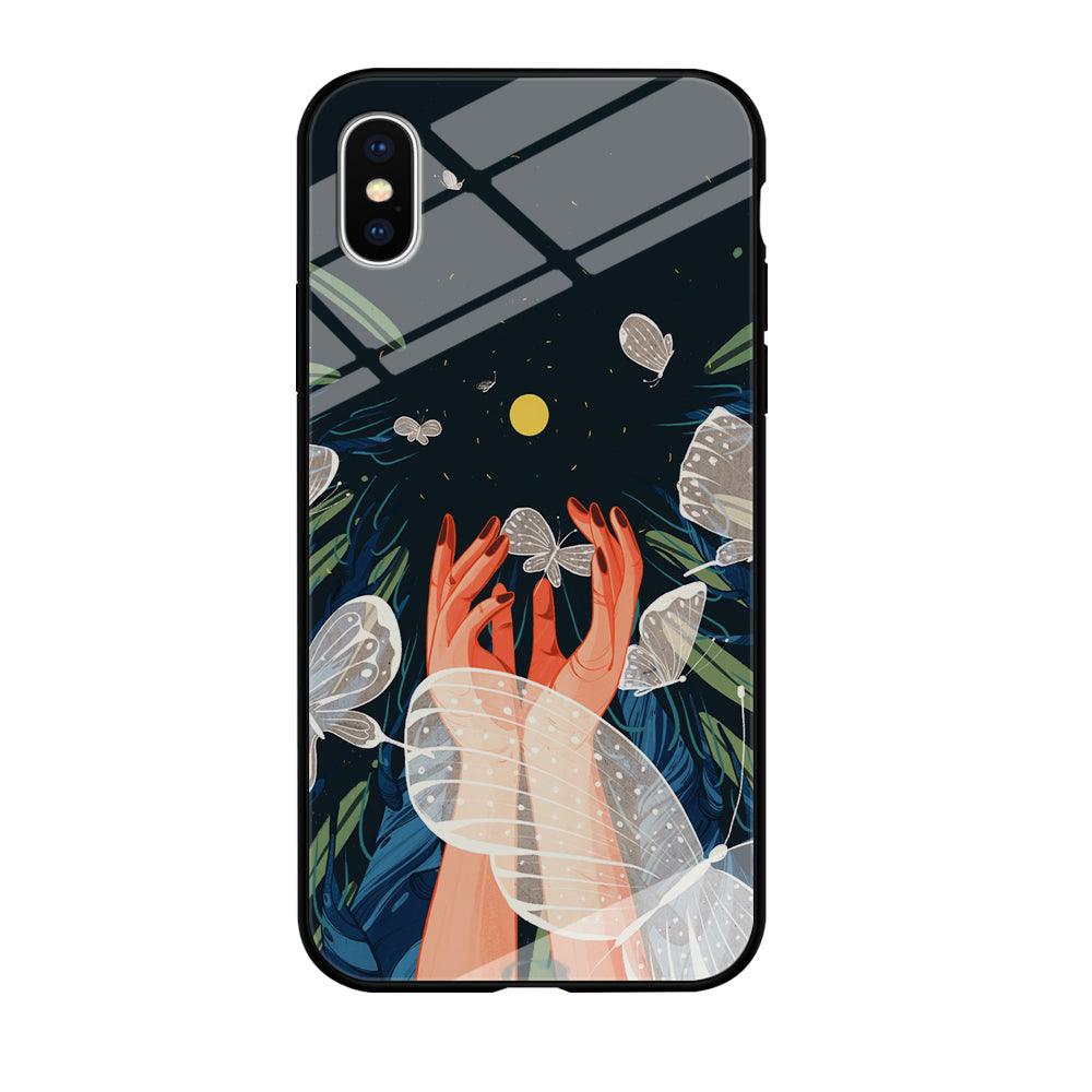 Girly Sweety Beauty Hands iPhone X Case-Oxvistore