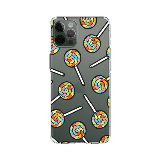 Glass Art Lollipop Candy Clear Soft Case-Oxvistore