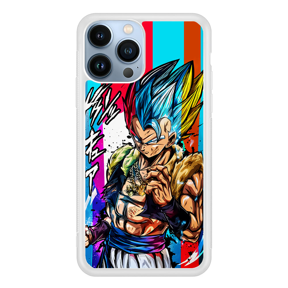 Gogeta Dragon Ball Z Art 2D Rubber Phone Case