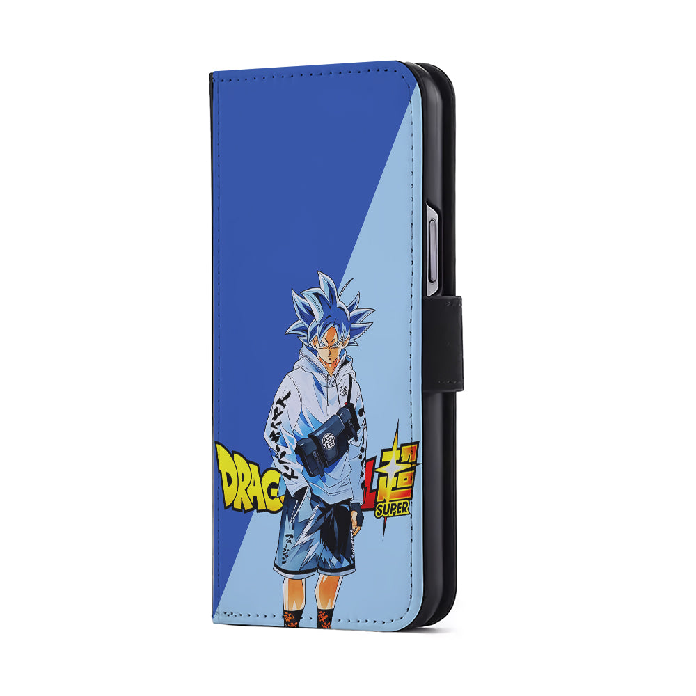 Goku Hype Dragon Ball Z Flip Wallet Phone Case