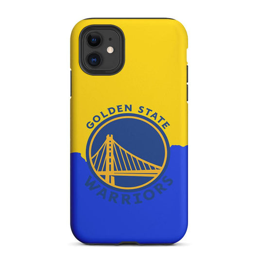 Golden State Warriors Logo 2 in 1 Tough Phone Case-Oxvistore
