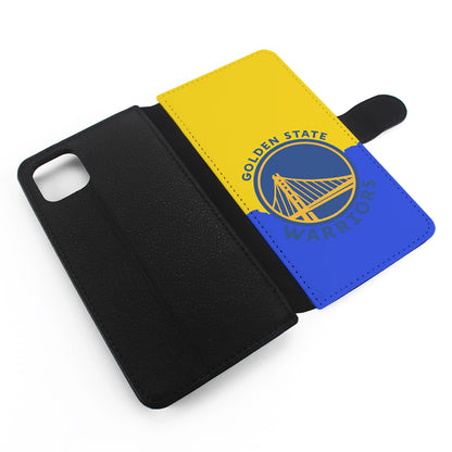 Golden State Warriors Logo Flip Wallet Phone Case