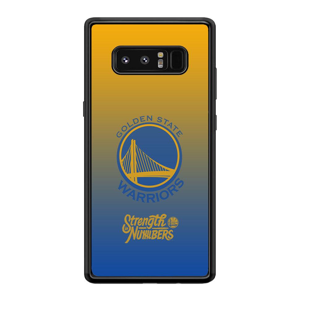 Golden State Warriors Merger of The Layer Samsung Galaxy Note 8 Case-Oxvistore