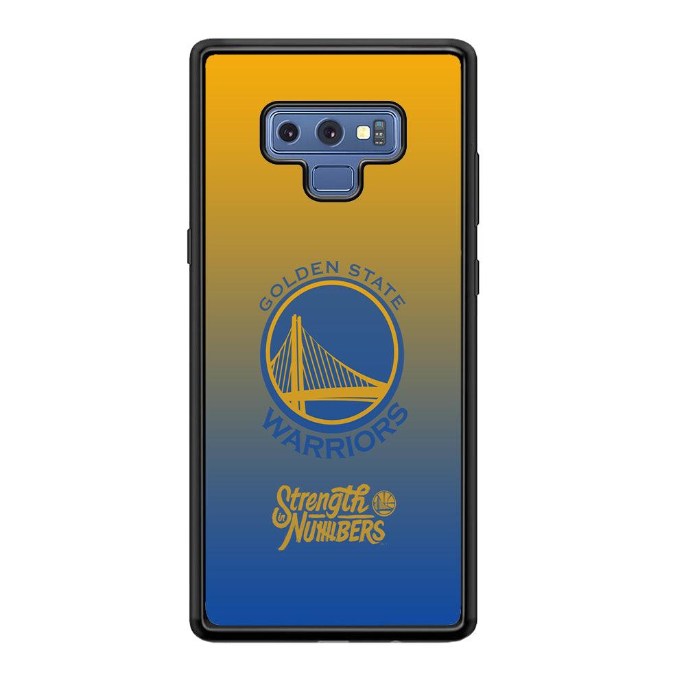 Golden State Warriors Merger of The Layer Samsung Galaxy Note 9 Case-Oxvistore