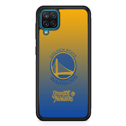 Golden State Warriors Merger of The Layer Samsung Galaxy A12 Case-Oxvistore