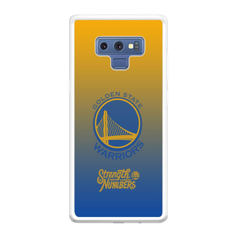 Golden State Warriors Merger of The Layer Samsung Galaxy Note 9 Case-Oxvistore