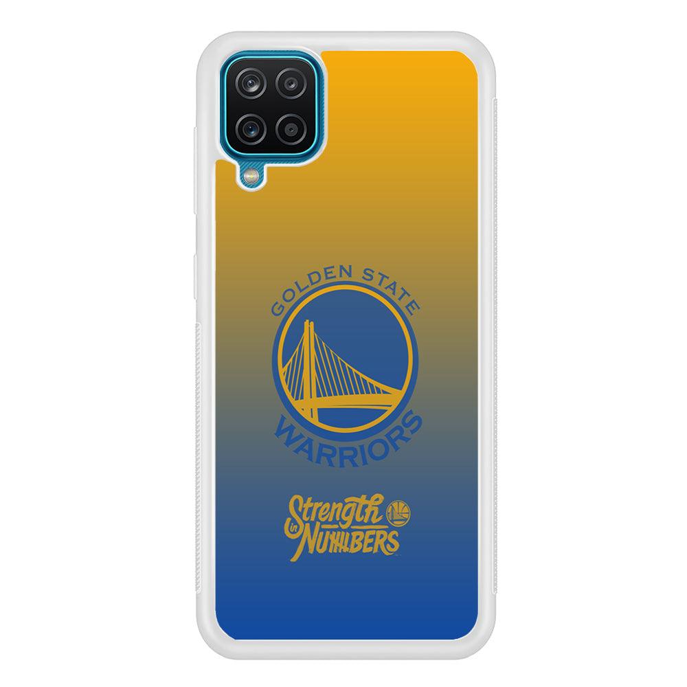 Golden State Warriors Merger of The Layer Samsung Galaxy A12 Case-Oxvistore