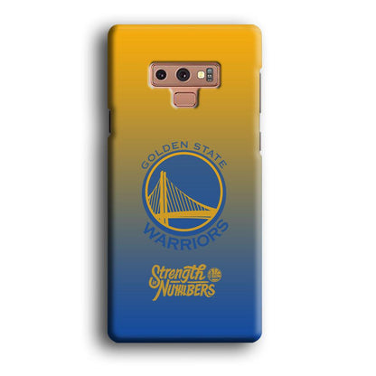 Golden State Warriors Merger of The Layer Samsung Galaxy Note 9 Case-Oxvistore