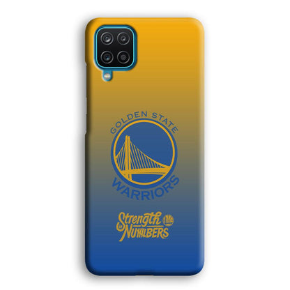 Golden State Warriors Merger of The Layer Samsung Galaxy A12 Case-Oxvistore