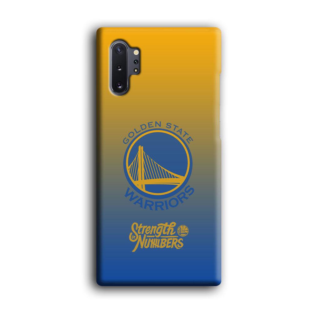 Golden State Warriors Merger of The Layer Samsung Galaxy Note 10 Plus Case-Oxvistore