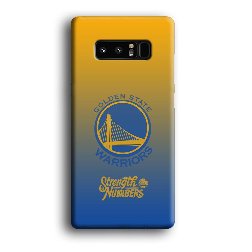 Golden State Warriors Merger of The Layer Samsung Galaxy Note 8 Case-Oxvistore