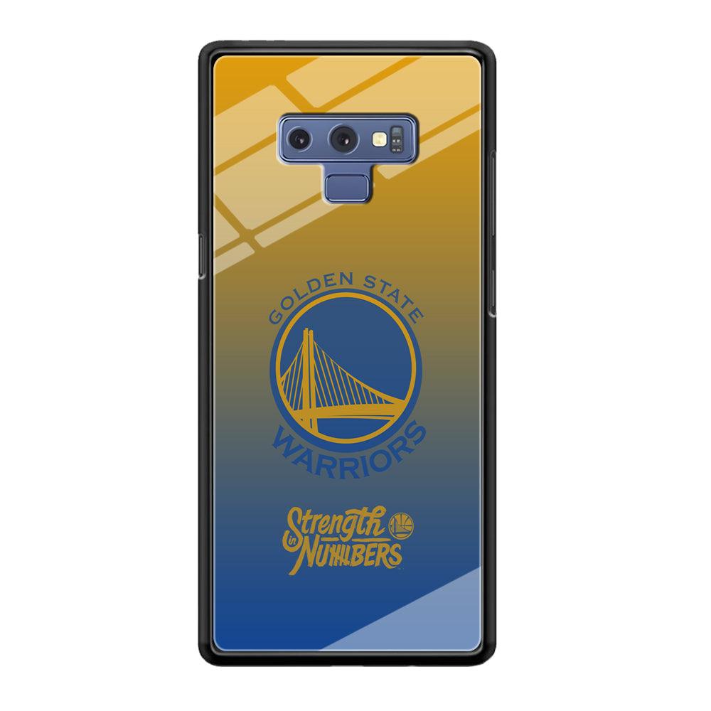 Golden State Warriors Merger of The Layer Samsung Galaxy Note 9 Case-Oxvistore