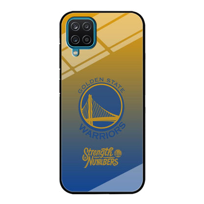 Golden State Warriors Merger of The Layer Samsung Galaxy A12 Case-Oxvistore