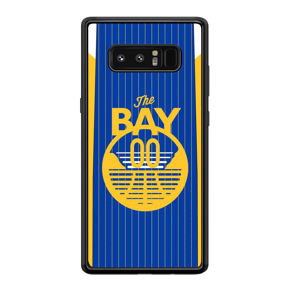 Golden State Warriors The Bay Jersey Samsung Galaxy Note 8 Case-Oxvistore