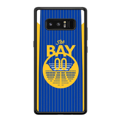 Golden State Warriors The Bay Jersey Samsung Galaxy Note 8 Case-Oxvistore