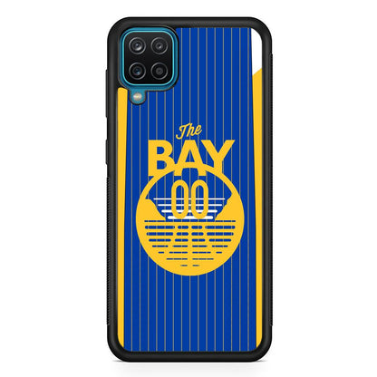 Golden State Warriors The Bay Jersey Samsung Galaxy A12 Case-Oxvistore