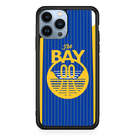 Golden State Warriors The Bay Jersey iPhone 15 Pro Max Case-Oxvistore