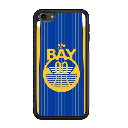 Golden State Warriors The Bay Jersey iPod Touch 6 Case-Rubber Black (2D Case)-Oxvistore
