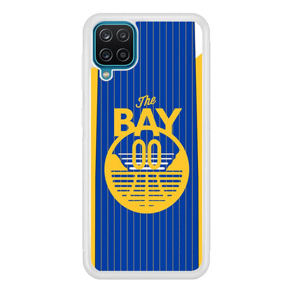 Golden State Warriors The Bay Jersey Samsung Galaxy A12 Case-Oxvistore