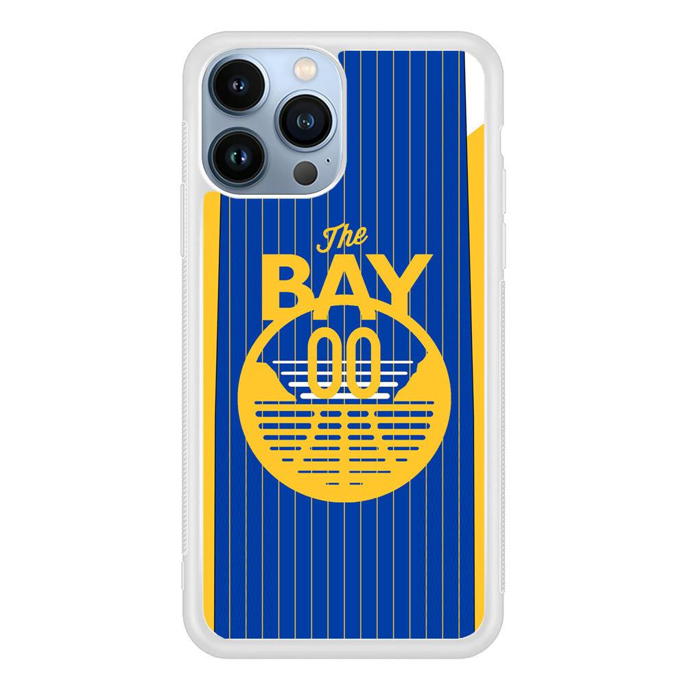 Golden State Warriors The Bay Jersey iPhone 15 Pro Case-Oxvistore