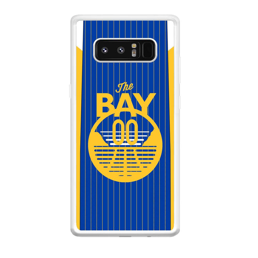 Golden State Warriors The Bay Jersey Samsung Galaxy Note 8 Case-Oxvistore