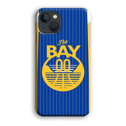 Golden State Warriors The Bay Jersey iPhone 15 Plus Case-Oxvistore