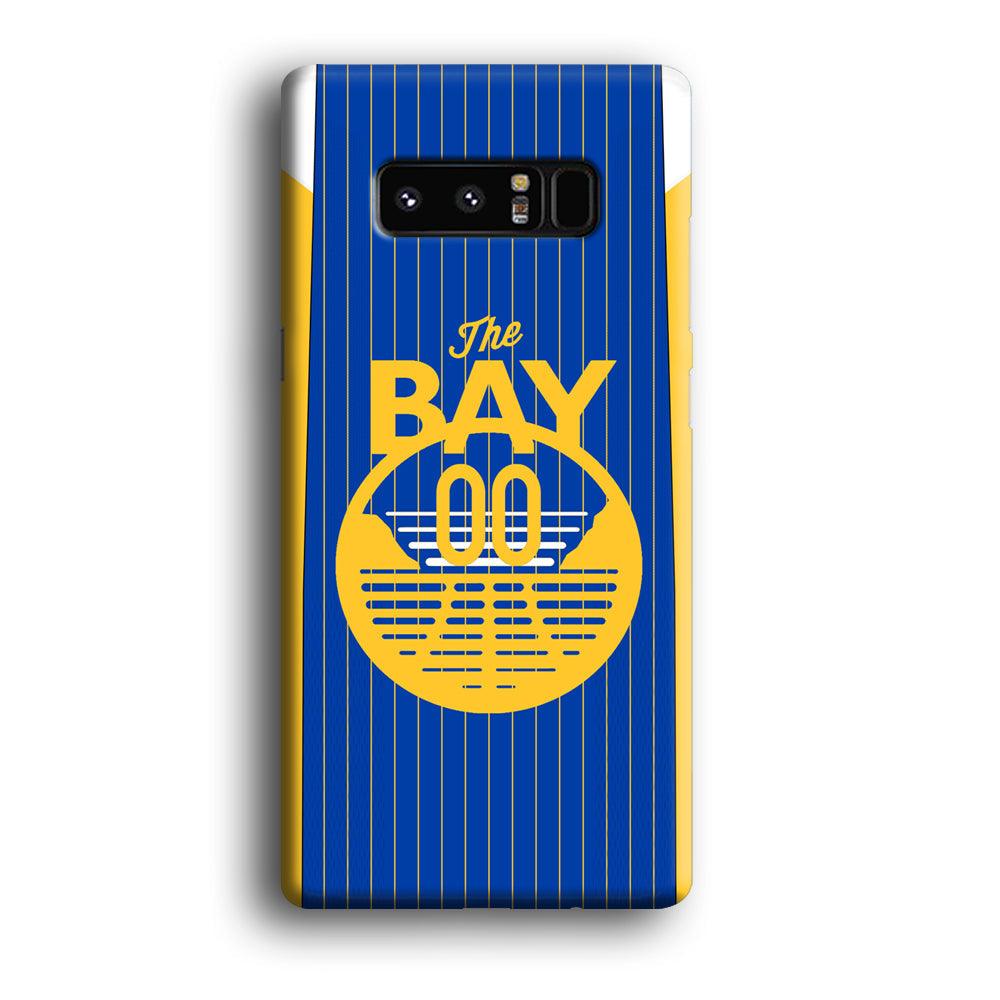 Golden State Warriors The Bay Jersey Samsung Galaxy Note 8 Case-Oxvistore