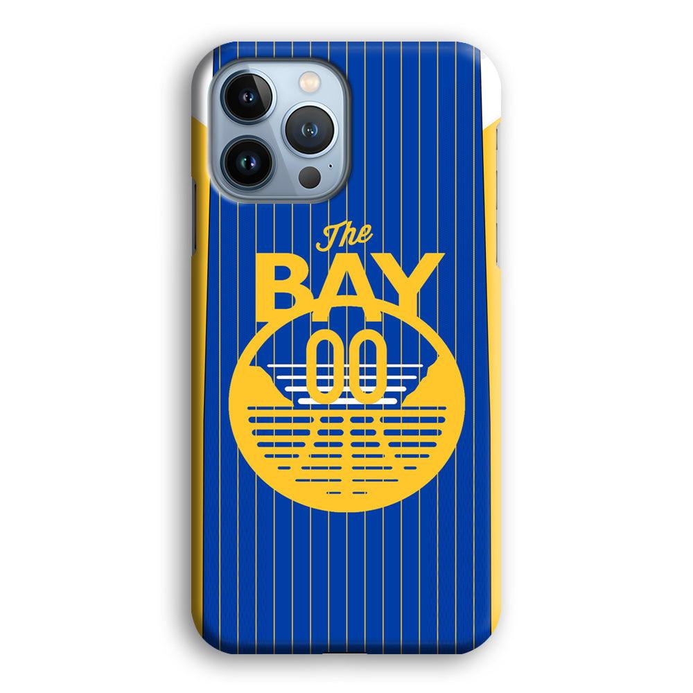 Golden State Warriors The Bay Jersey iPhone 15 Pro Case-Oxvistore