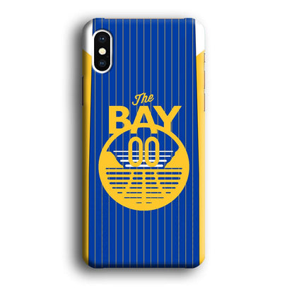 Golden State Warriors The Bay Jersey iPhone X Case-Oxvistore