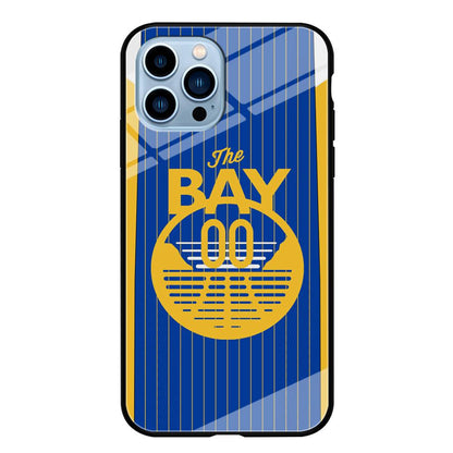 Golden State Warriors The Bay Jersey iPhone 15 Pro Case-Oxvistore