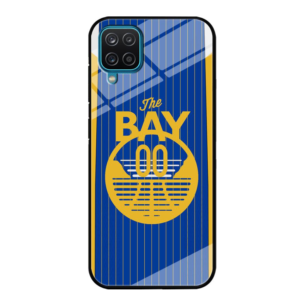 Golden State Warriors The Bay Jersey Samsung Galaxy A12 Case-Oxvistore