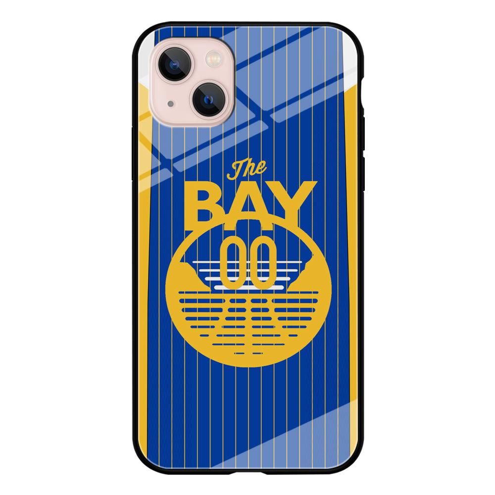 Golden State Warriors The Bay Jersey iPhone 15 Plus Case-Oxvistore